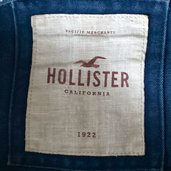 Adorable hollister navy and plaid tote bag💙 - Picture 4 of 10